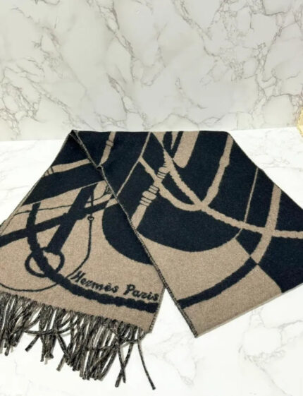 Hermes  H Clic-Clac muffler Cashmere 頸巾