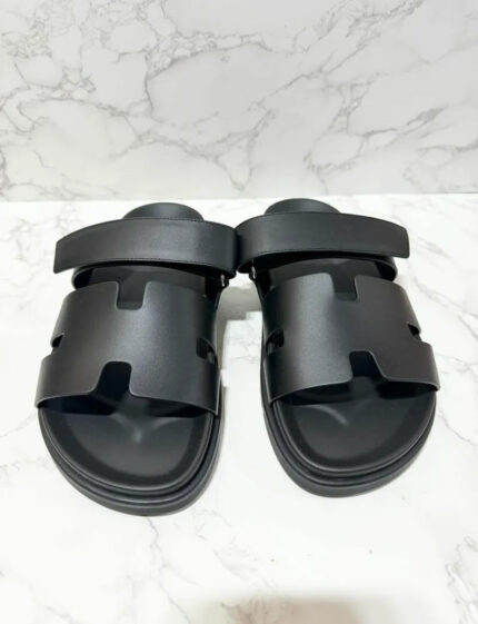 Hermes Sandales Chypre Homme Noir 41