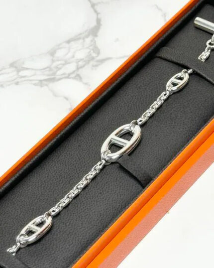 Hermes Farandole Bracelet 925 Silver LG Model