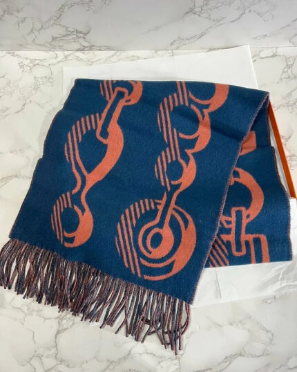 Hermes Casaque Do Re Boucles Muffler