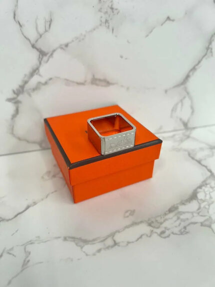 ❤️Hermes Bolduc scarf ring