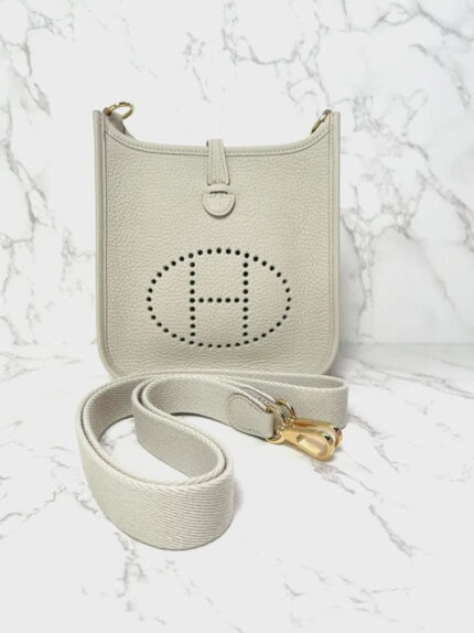 Hermes Evelyne 16 bag  Beton 8L GHW