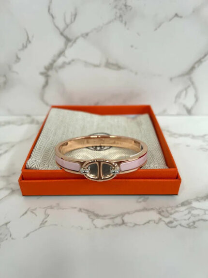 Hermes Mini Clic Ch D’ancre Bracelet RGHW Pm Size