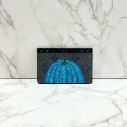 LV L V × Y K Porte Carte Simple Card Holder
