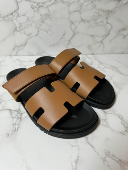 Hermes Sandales Chypre Naturel Size 43