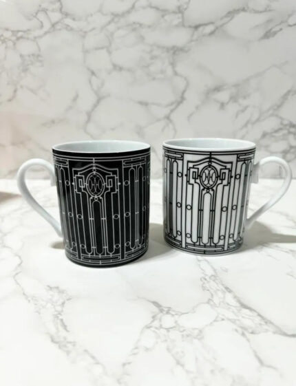Hermes H Deco Coffret De 2 Mugs set