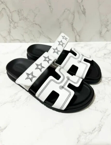 Hermes Sandal Femme Chypre Brode Size 37.5