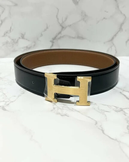Hermes 32MM H Men belt Reversible leather strap 32mm 95cm