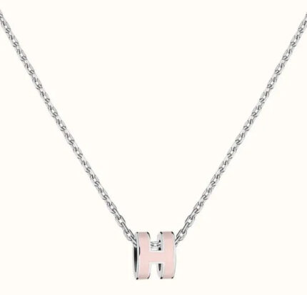 Hermes Mini Pop H Pandant Necklace PHW2️⃣