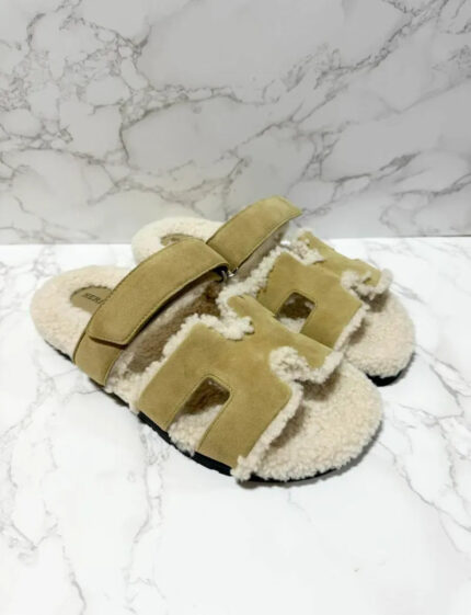 Hermes Sandales Chypre Femme Beige Albatree  39