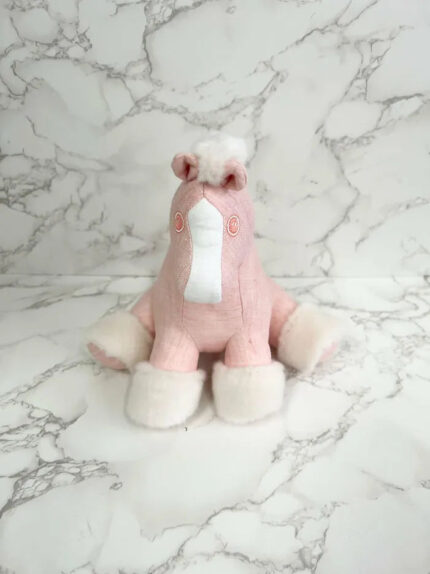 Hermes Baby Hermy plush horse Rose Lilas