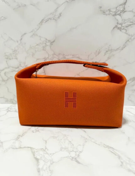 ❤️Hermes H Bride A Brac Case Small Model PM Orange Feu❤️