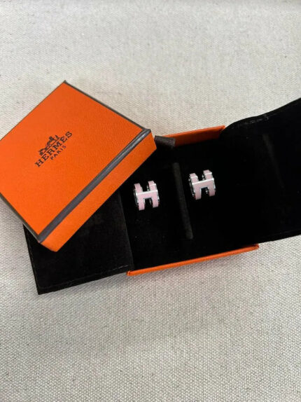 Hermes Pop H earrings  PHW