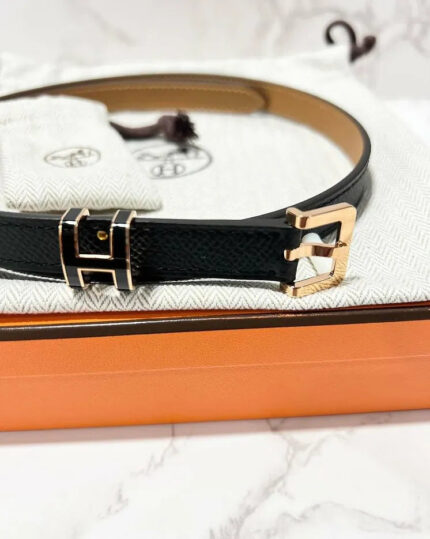 Hermes POP H 15 women belt Noir RGHW