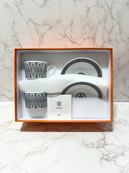 ❤️Hermes H Deco tea cup and saucer set