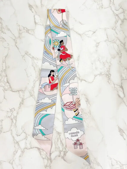 Hermes  Carres Volants twilly