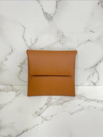 Hermes Porte-Monnaie Bastia Coin Bag Gold